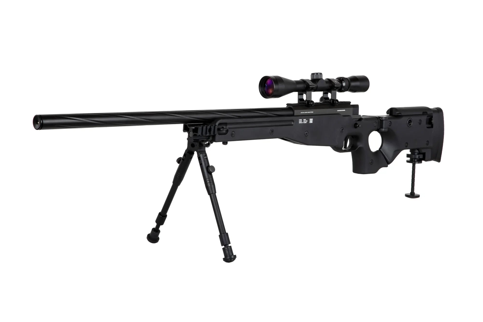 580 FPS sniper rifle SA-S14 scope + bipod