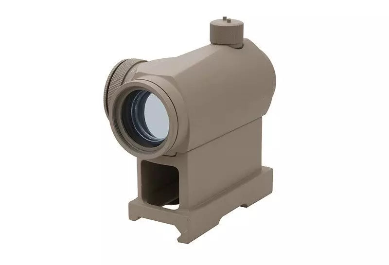 AIM-O A1 Red Dot Sight with QD Mount and Low Mount - Tan-3