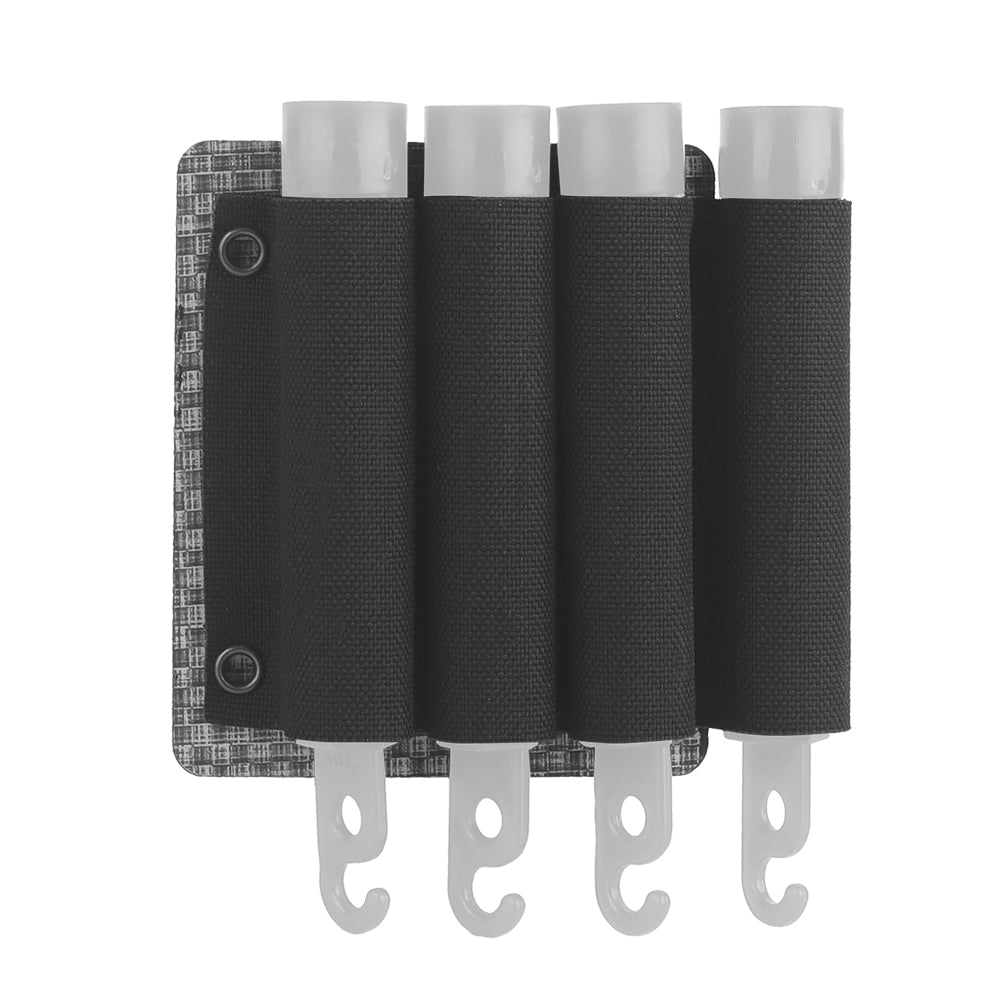 Wosport Glow Stick Storage Pouch Black-2