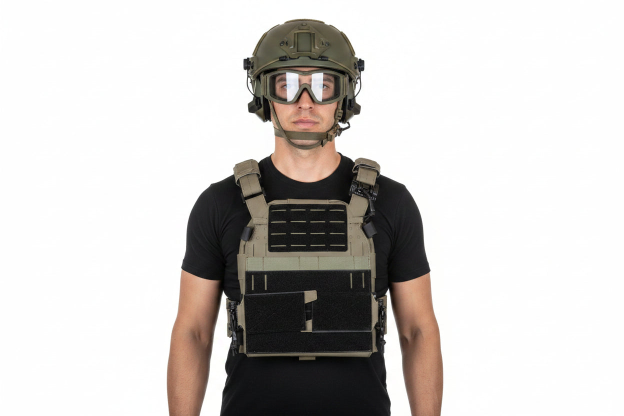 Specna Arms Tactical QR III Plate Carrier Vest Olive-2