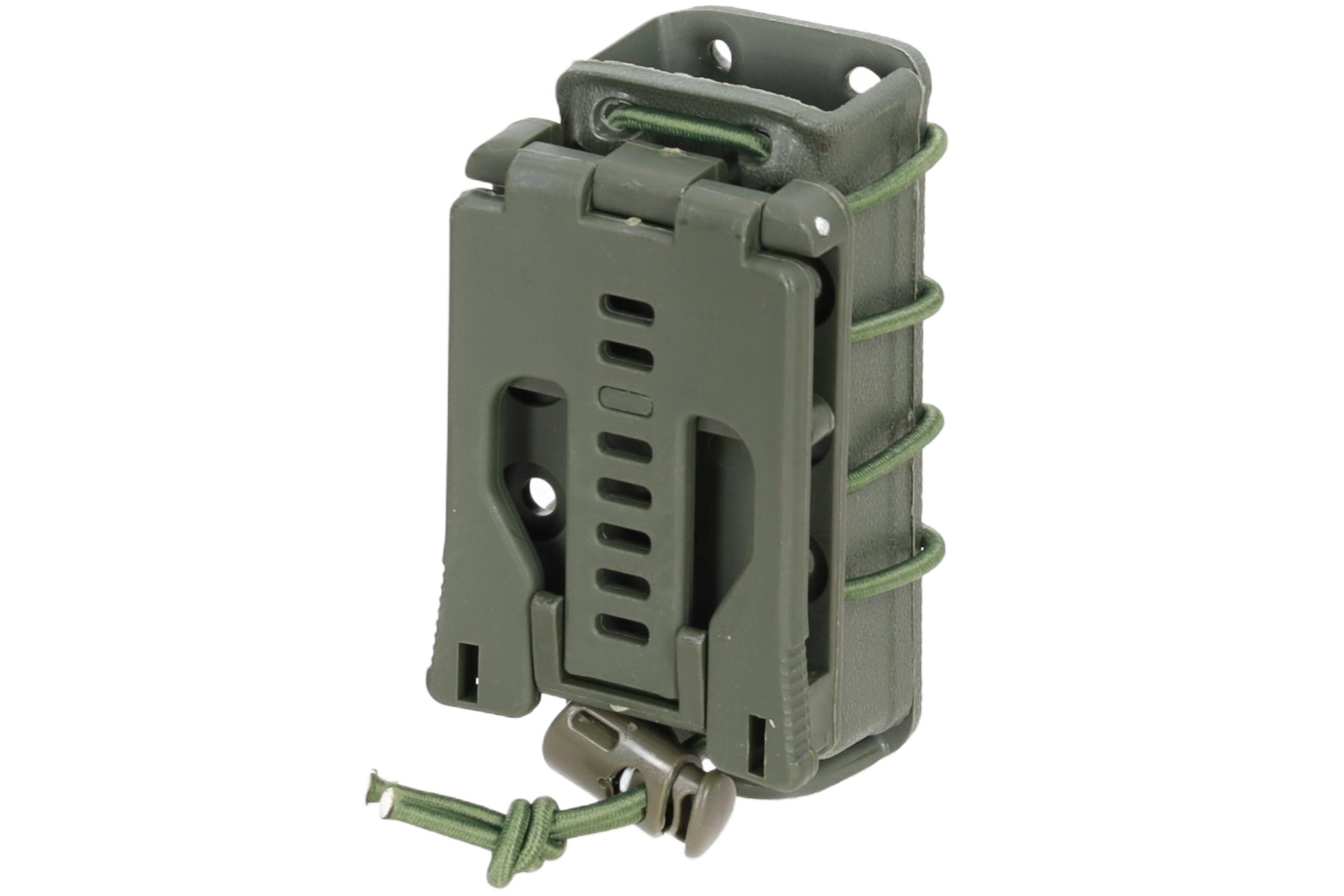 SATAC Open V No-Flap Pistol Magazine Pouch Olive