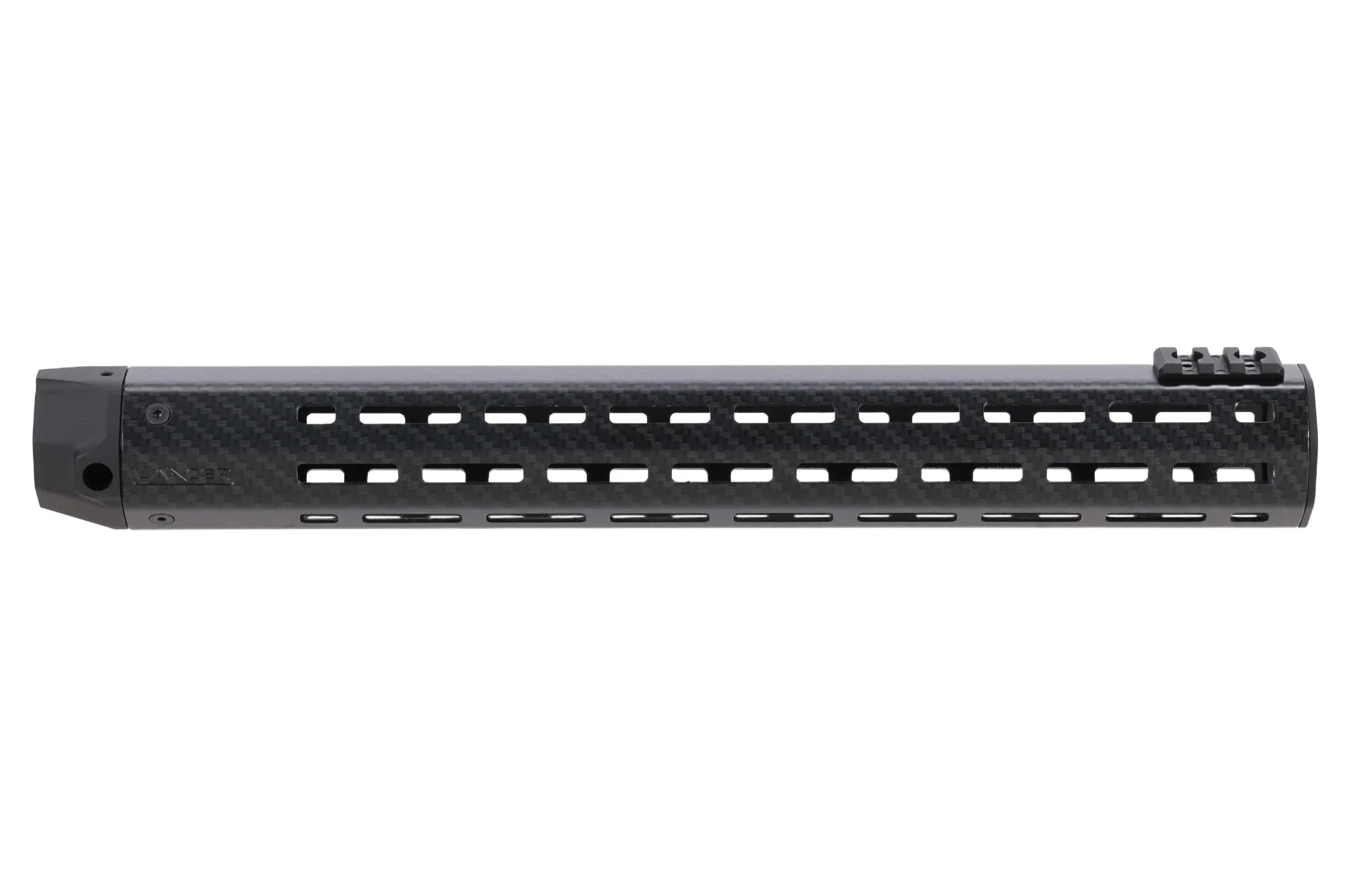 King Arms x Lancer Systems 15'' LCH M-LOK mounting rail for M4/M16 Faux Carbon Fiber replicas-1