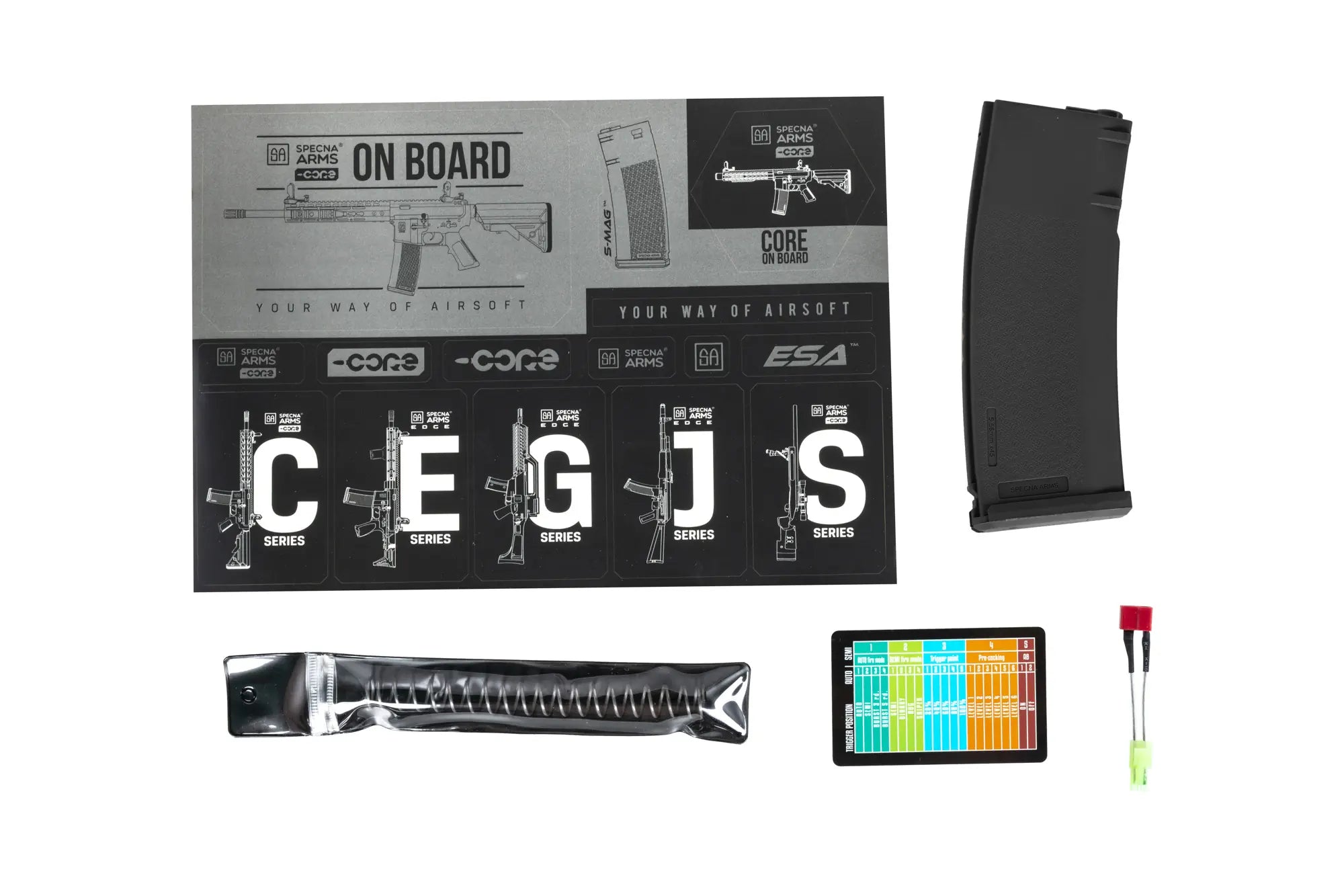 SA-C20 CORE HAL ETU Single Fire Only airsoft rifle