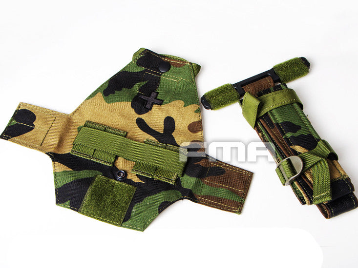 FMA QH Application Dummy Tourniquet with MOLLE System - Woodland