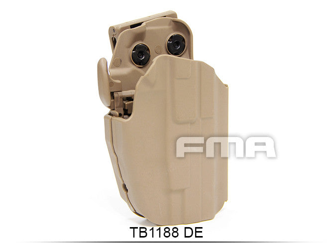 FMA Universal Belt Holster GLS 579, Right Hand - Tan