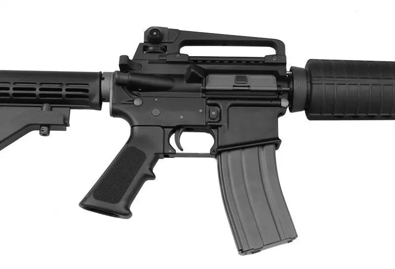 Replika karabinka szturmowego WE M4A1 Open Bolt - CZARNA-4