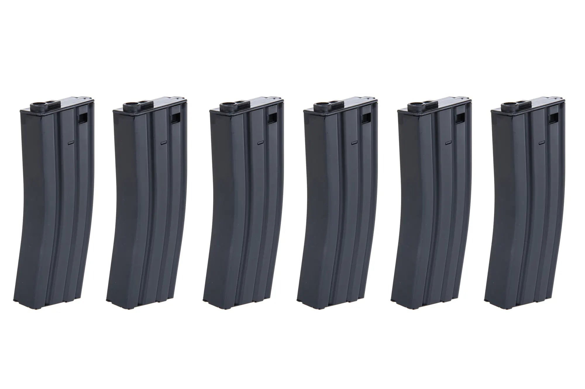 Pack of 6 M4 LowCap 70 rounds magazine | black