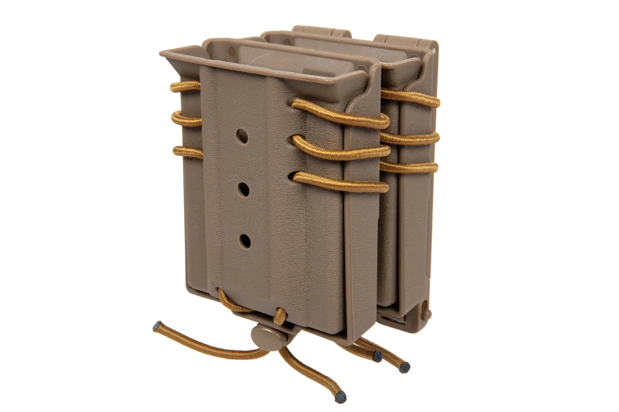 Carrier for 2 M4/M16 magazines Wosport Urban Assault Quick Pull Tan-2