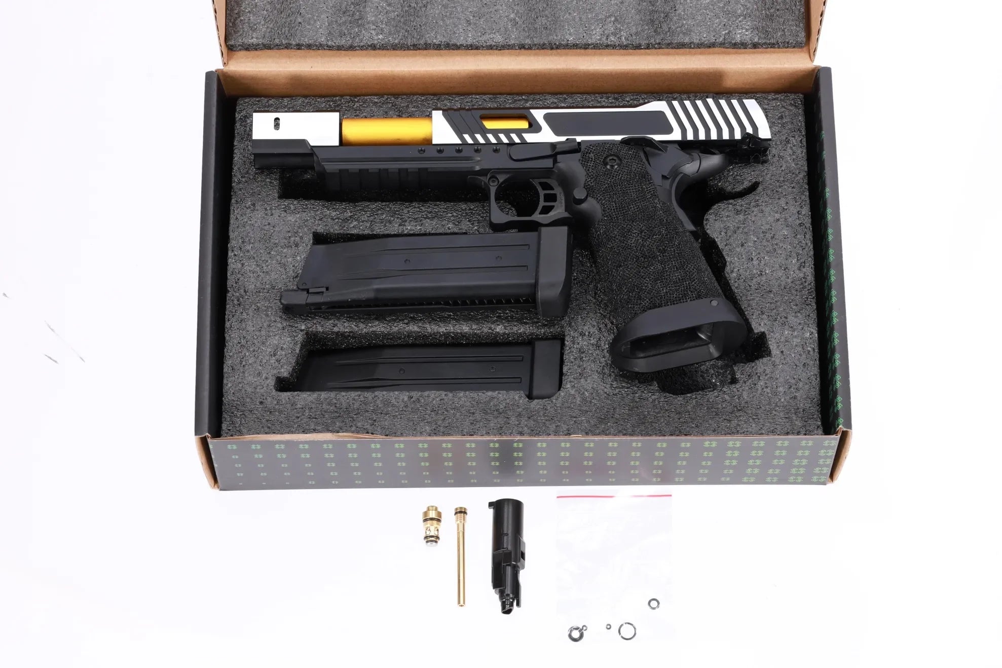 Specna Arms SA-VGP20 VAPOR™ Optics Ready airsoft Pistol Black and Silver-7