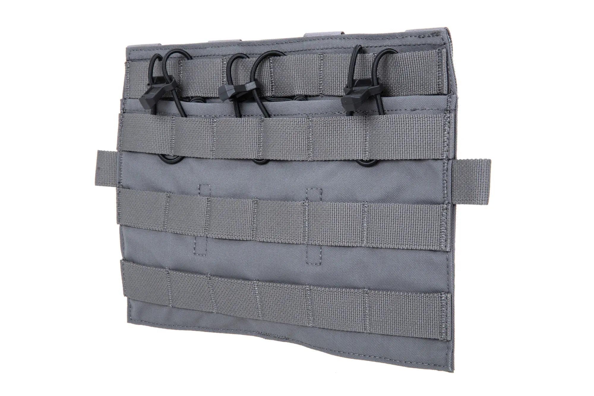 Ape Force Gear Load Panel for 3 M4/M16 Flat Magazines - Wolf Grey-1