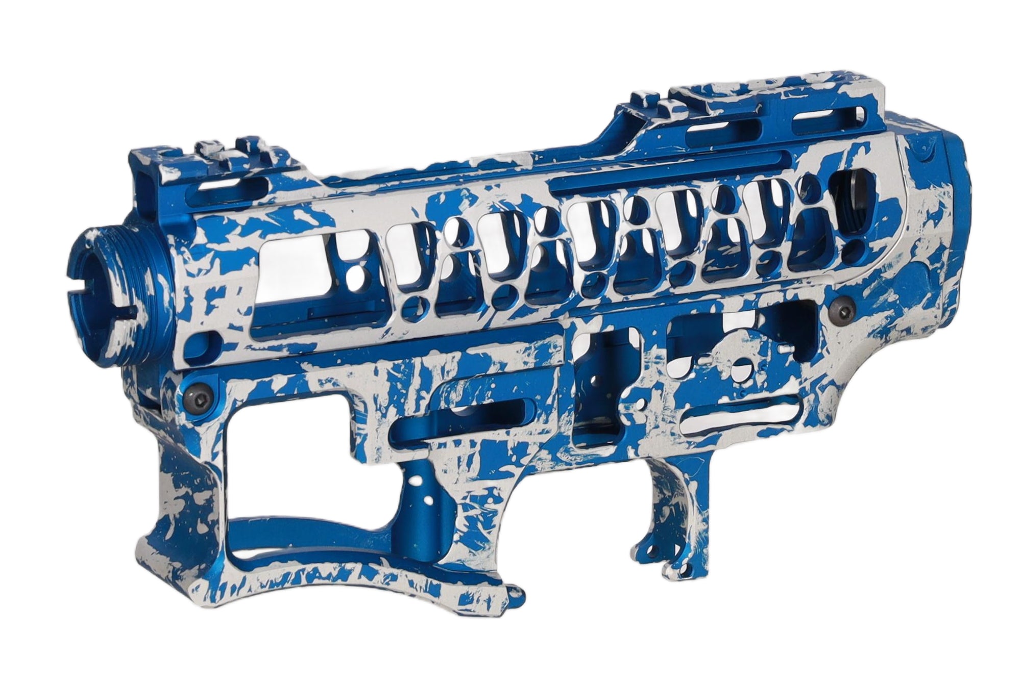 Specna Arms x Mancraft CNC Speedsoft Splash Anodised kit for M4/M16 replicas Blue-5
