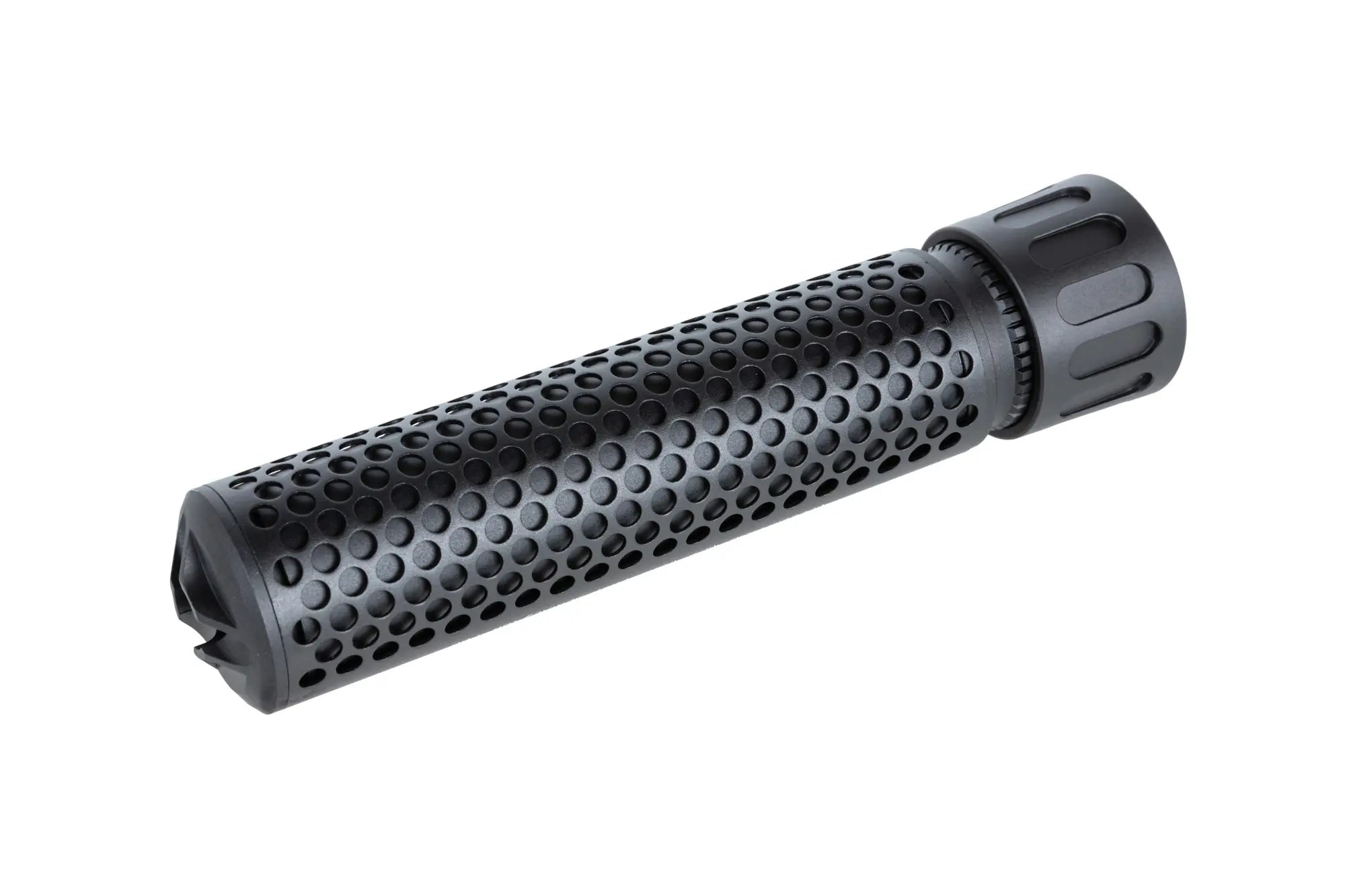 QDC 5KU replica sound suppressor kit with QD replica flame suppressor Black-1