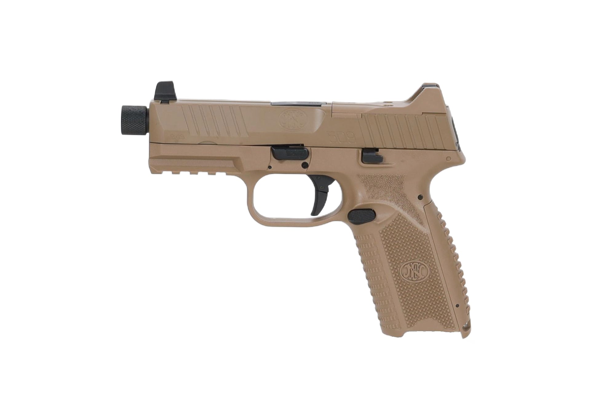 FN Herstal x Cybergun FN 509 GBB Pistol (Optics/Suppressor Ready) – Flat Dark Earth-12