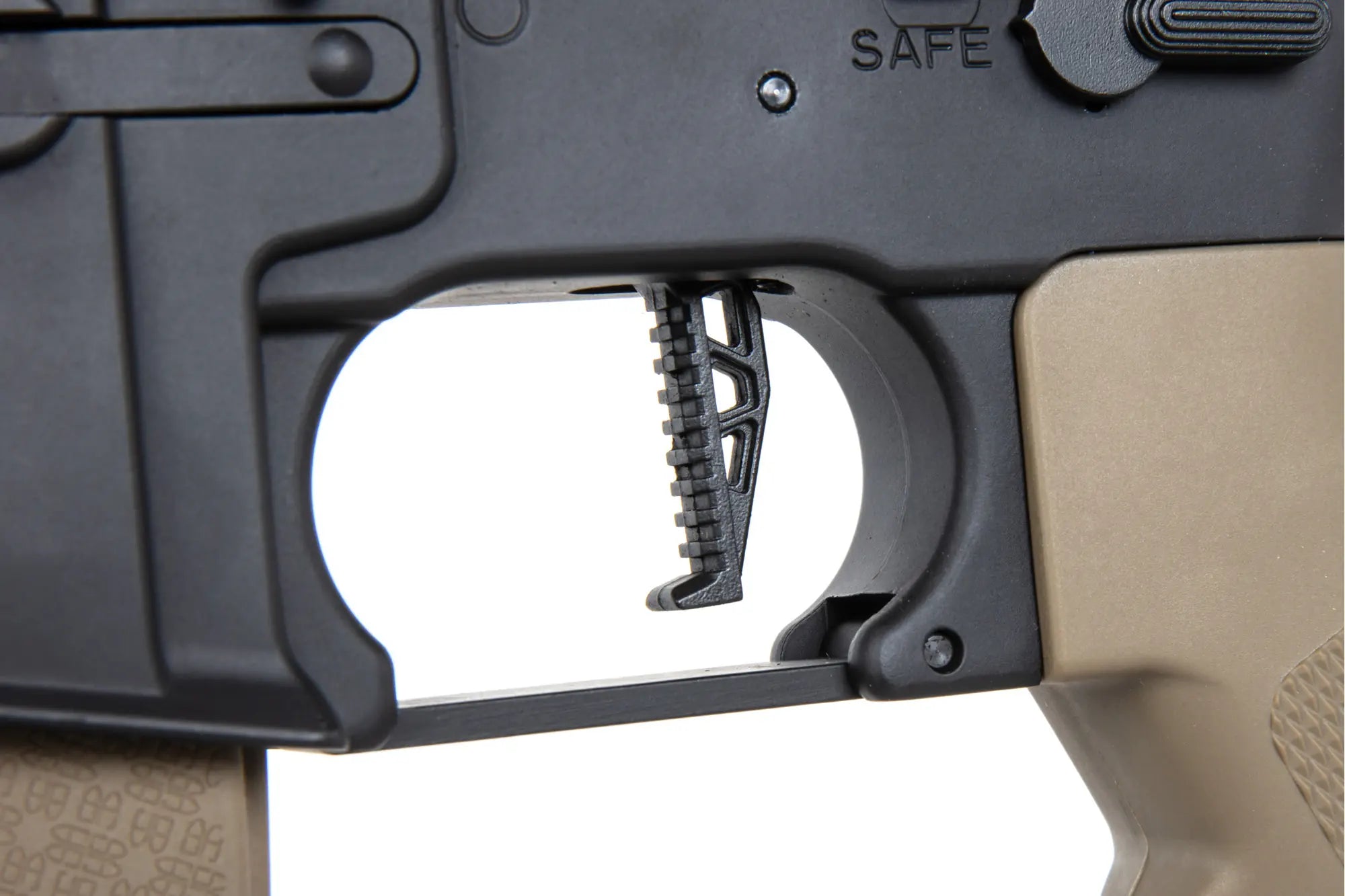 M4 MK18 airsoft gun Daniel Defense SA-P19 Prime Aster II ETU | Bronze