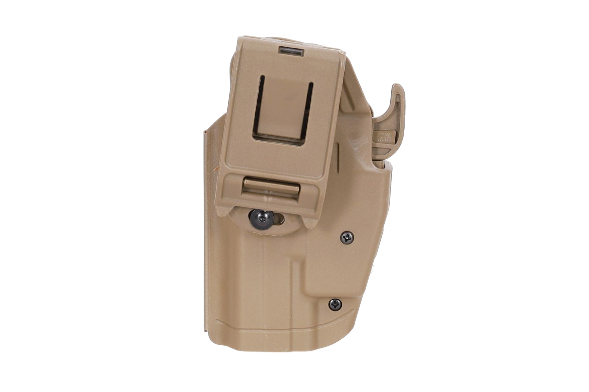 SaTac Compact I Universal Holster Tan With Thumb Release Quick Lock For Belts Up To Five Centimeters Durable Nylon