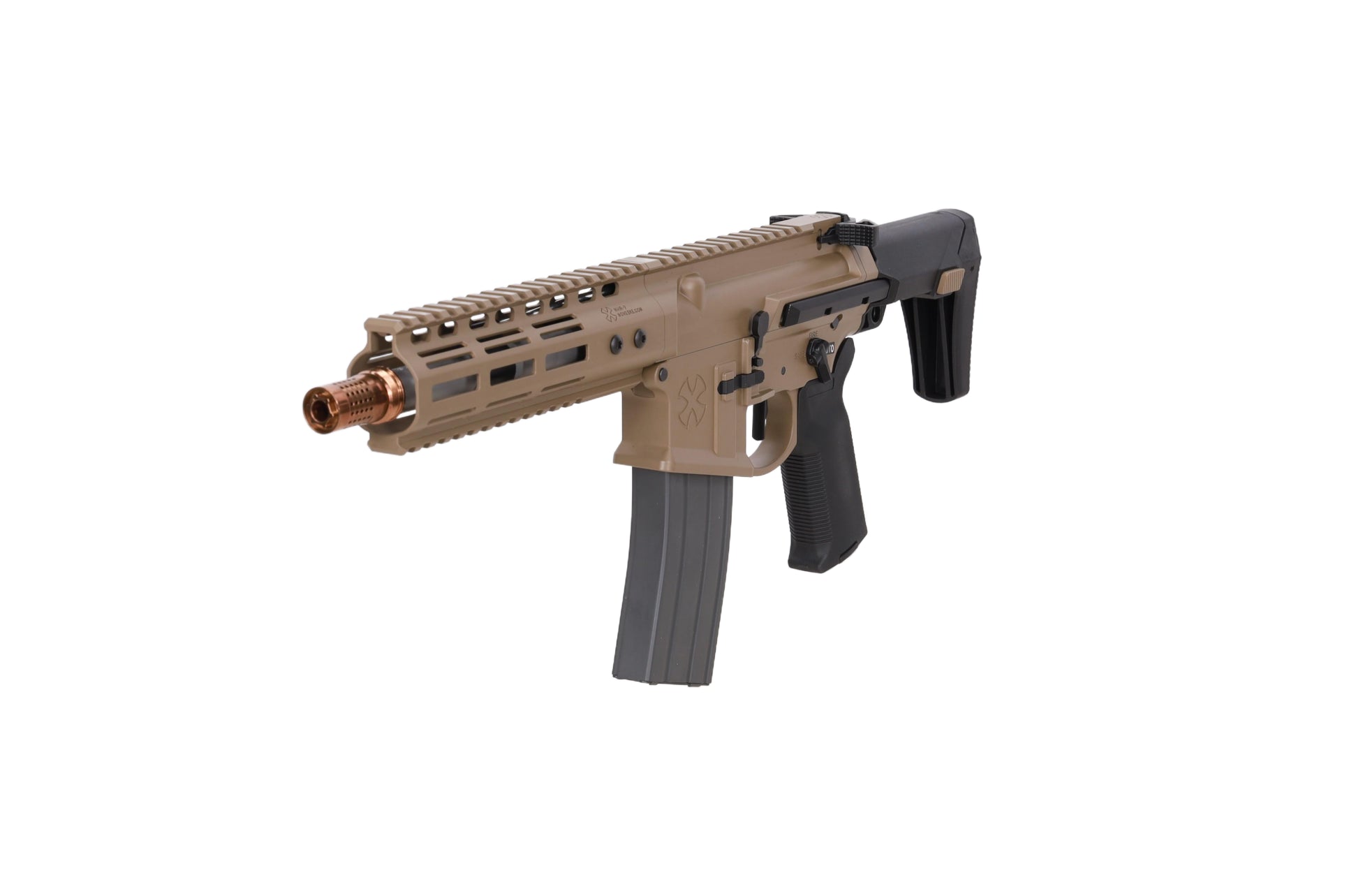 GBBR Noveske Ghetto Blaster NHR-7 7.94" MWS Gen.2 FDE