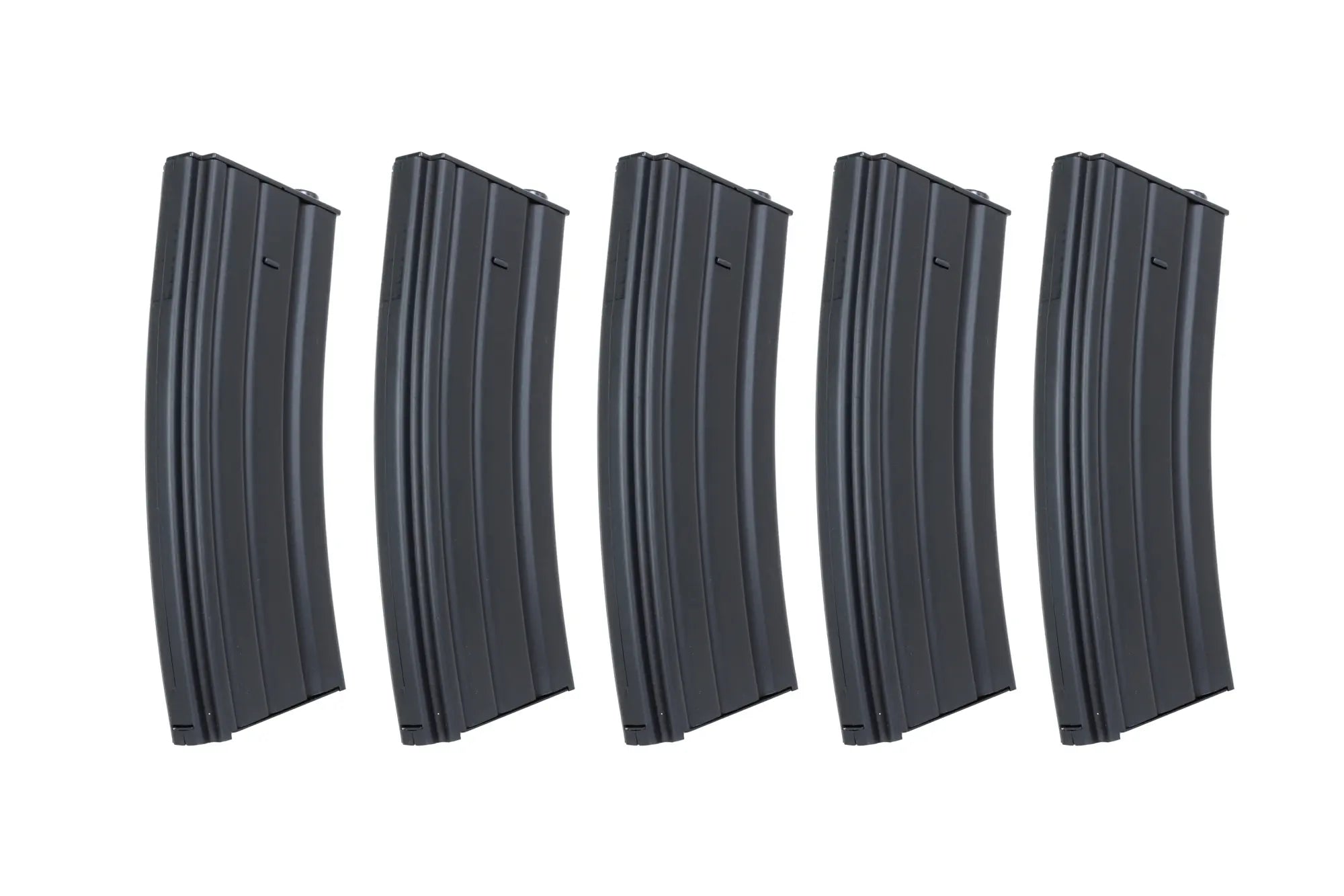 Set of 5 metal real-cap magazines 30 rounds