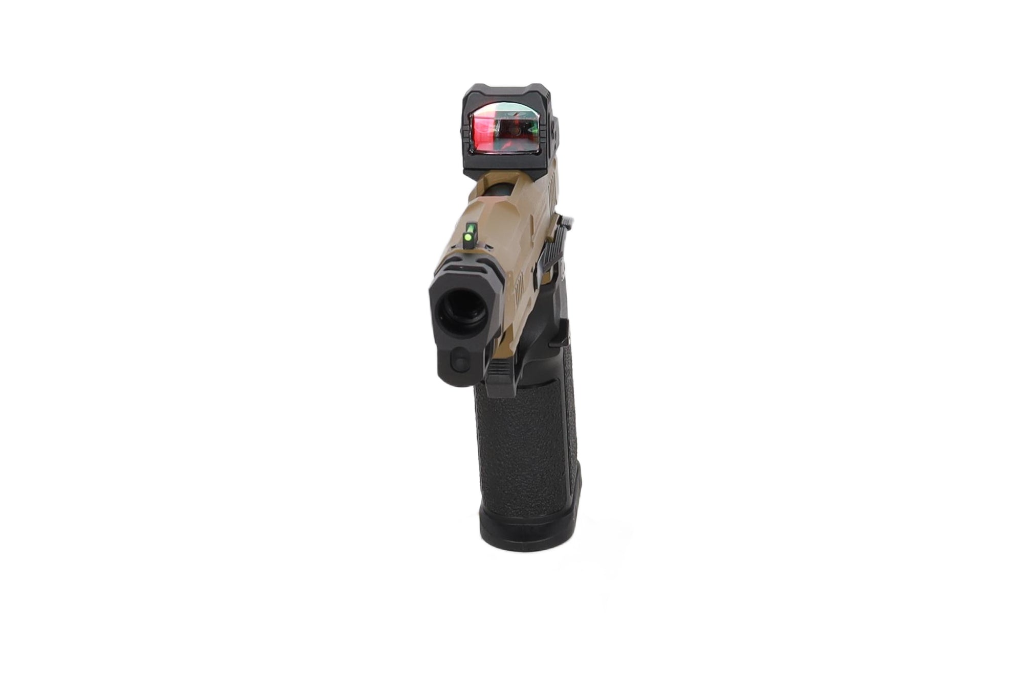 Vanguard 4.3" Hi-Capa GBB + red dot + Half-Tan compensator