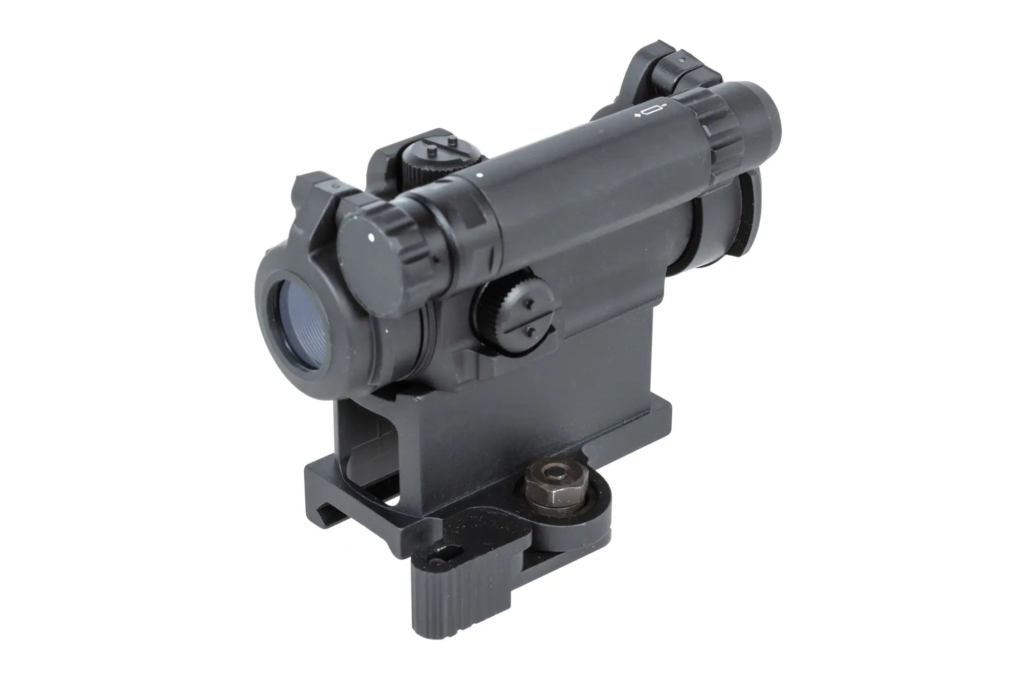 JJ Airsoft M5 red dot sight with low/QD mount Black-1