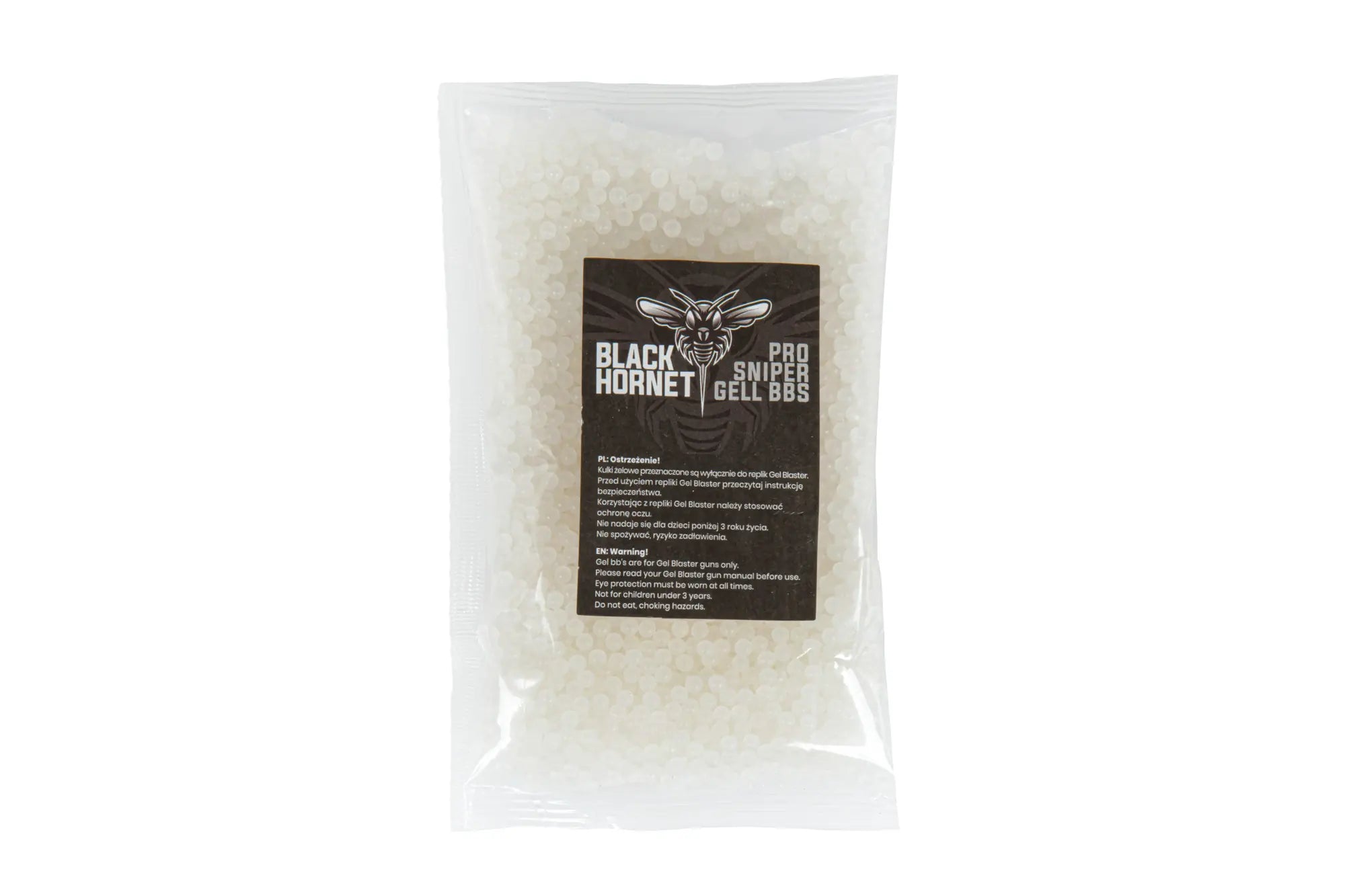 Black Hornet Gel Blaster BBs 20,000 pcs White