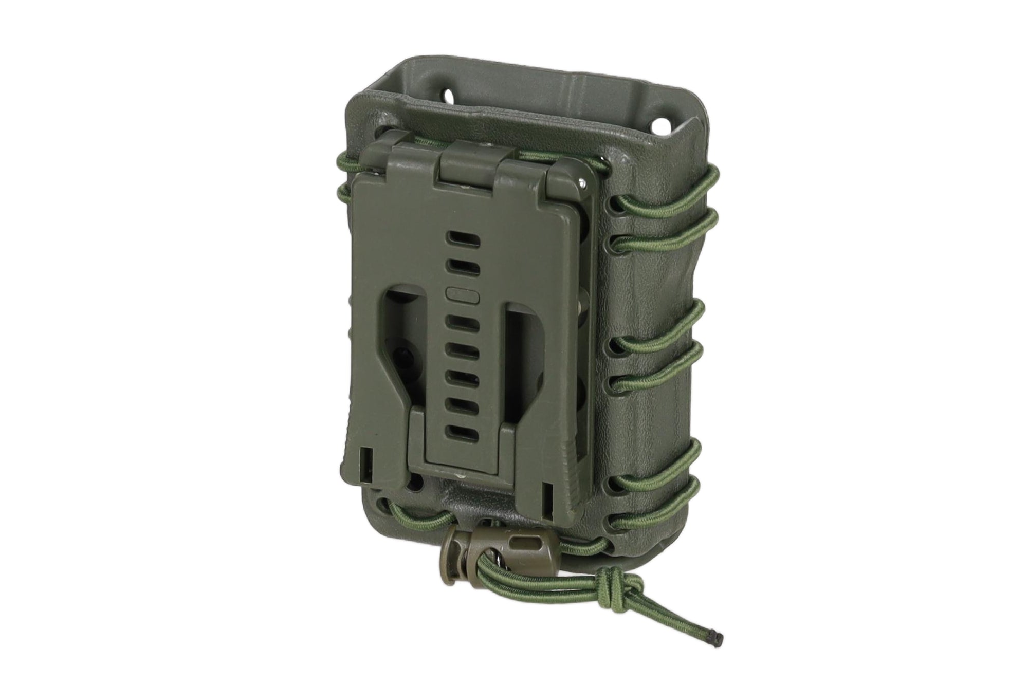 SATAC Open V B 5.56mm Magazine Pouch Olive Green Durable Polymer For M4 And M16 Instant Access