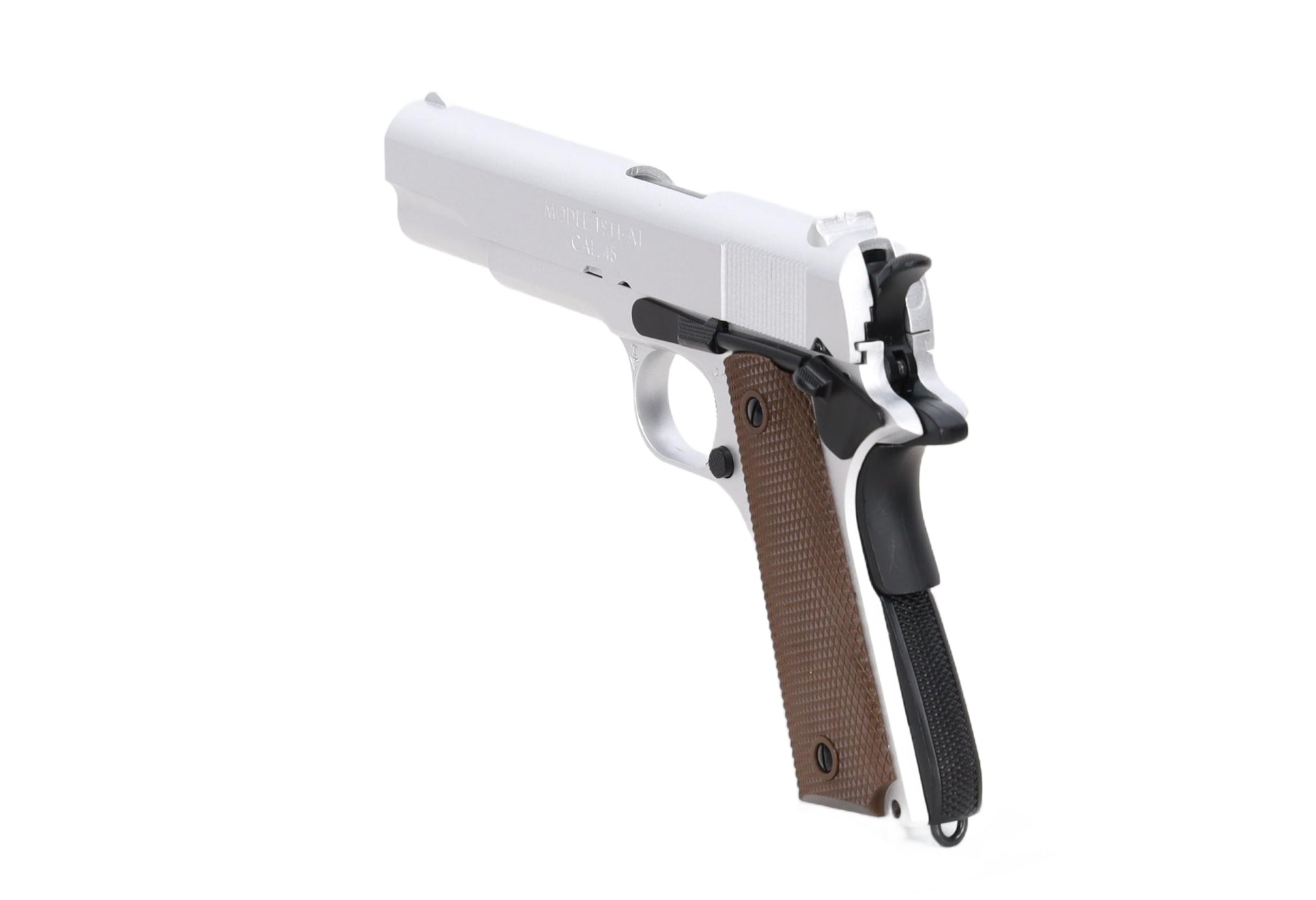 1911-A1 cal.45 gas airsoft pistol - Silver