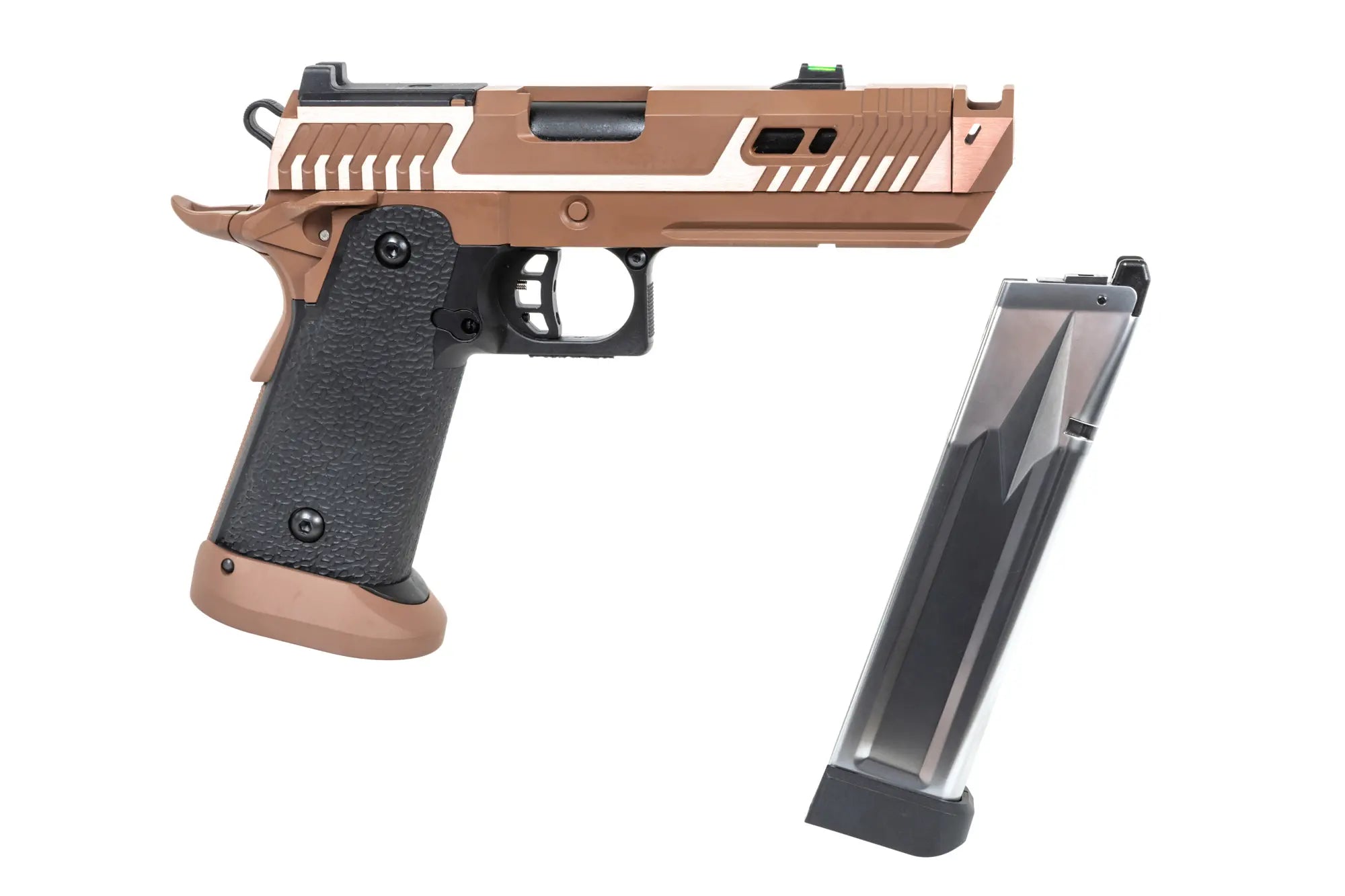 Sahara Viper DUAL POWER Gas pistol with case | FDE