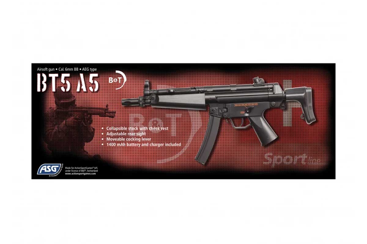 B&T5 A5 AEG Sportline SMG