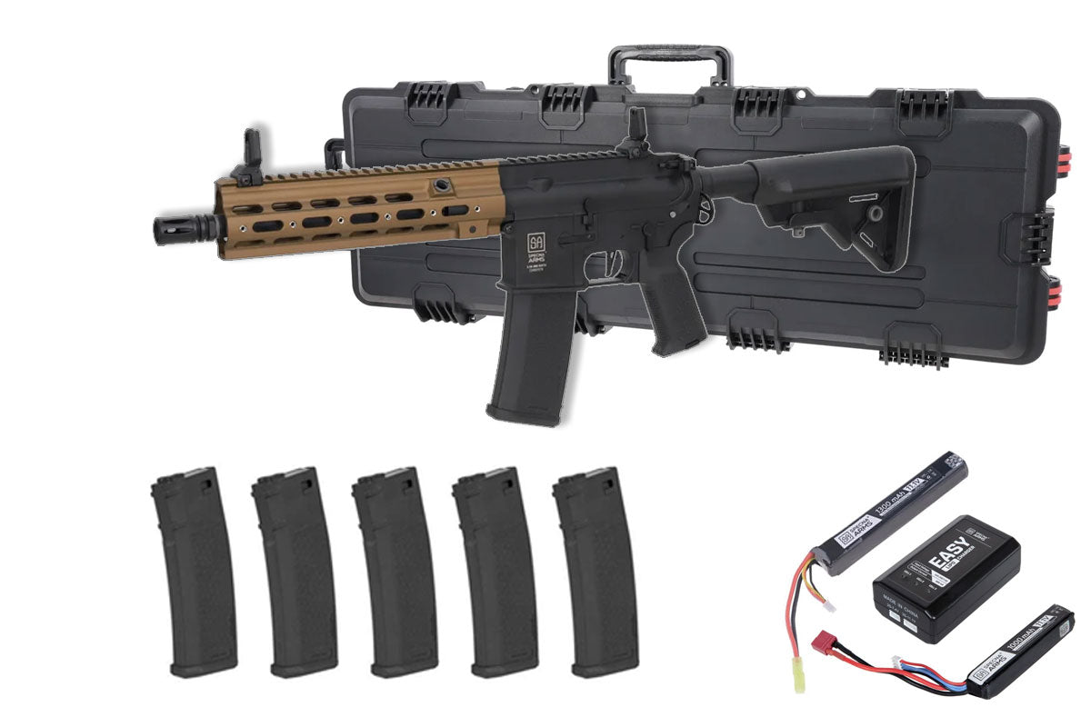 Specna Arms SA-CH30 CORE Gen.2 Field Ready Airsoft Bundle - Rifle, Batteries, Magazines and Case