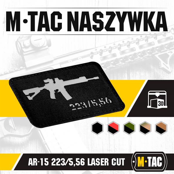M-Tac patch AR-15 223/5,56 Laser Cut Ranger