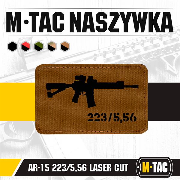 M-Tac patch AR-15 223/5,56 Laser Cut Ranger