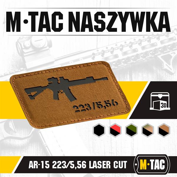 M-Tac patch AR-15 223/5,56 Laser Cut Ranger