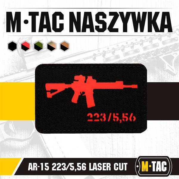 M-Tac patch AR-15 223/5,56 Laser Cut Ranger