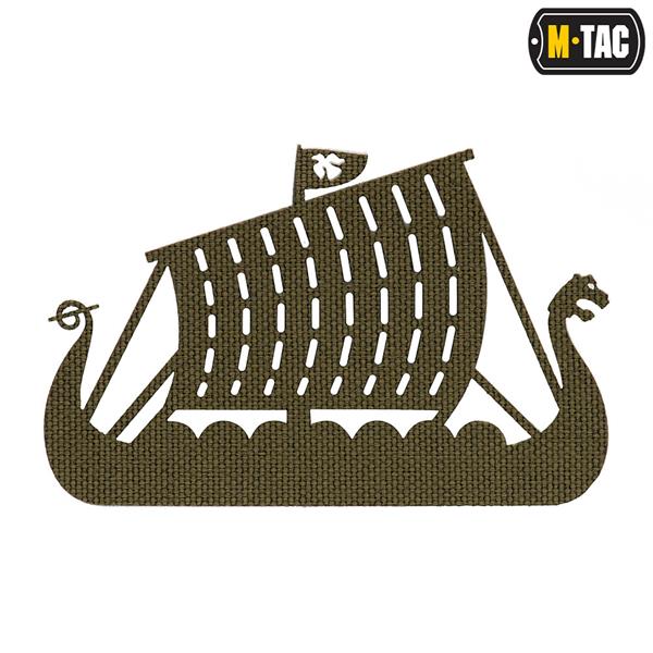 M-Tac patch Drakkar Laser Cut Black