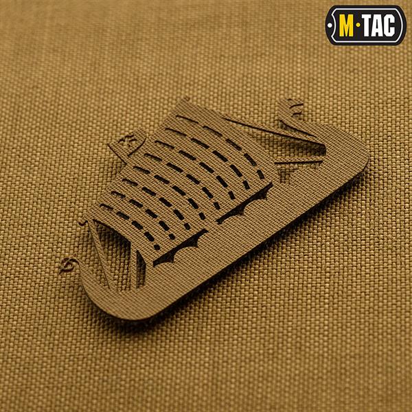 M-Tac patch Drakkar Laser Cut Black