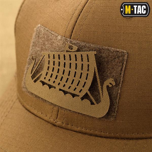 M-Tac patch Drakkar Laser Cut Black
