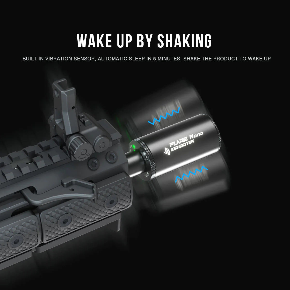 Tracer E-Shooter FLARE MONO Silencer