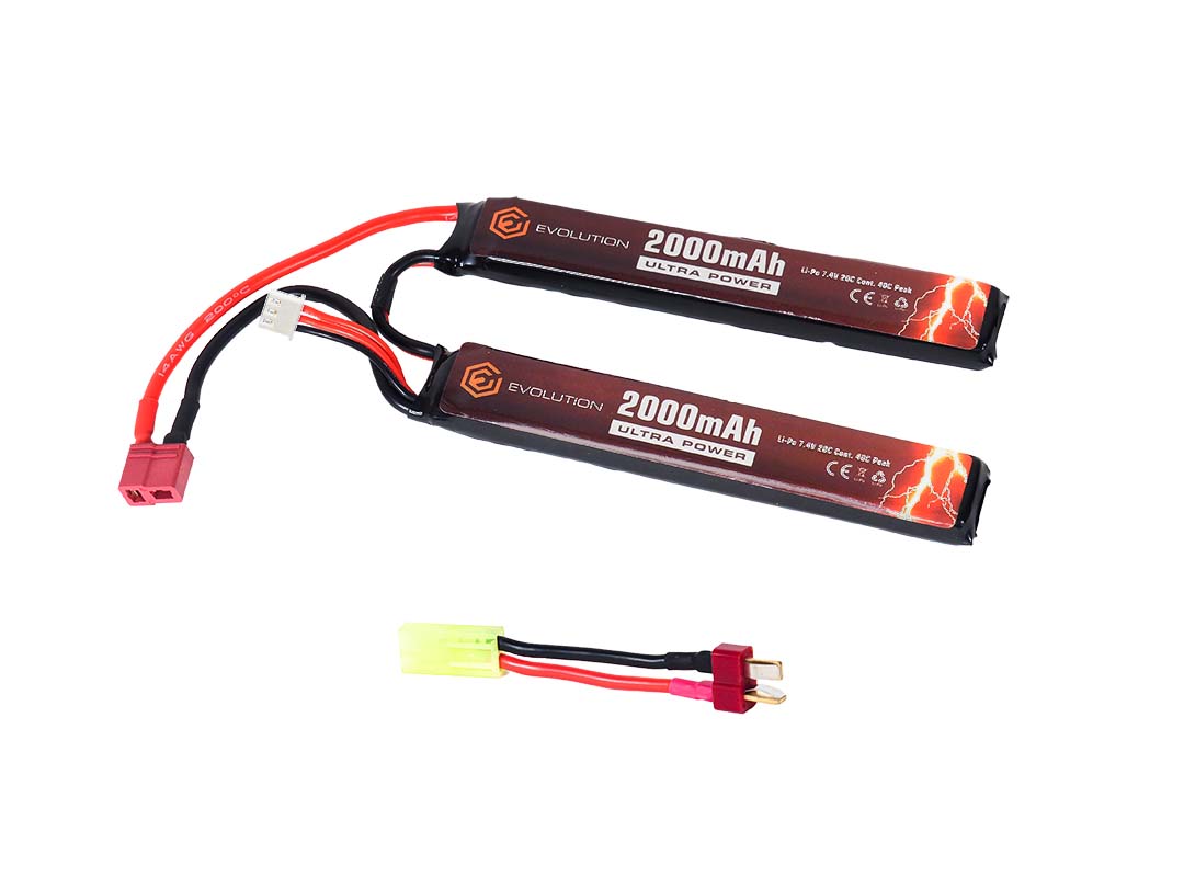 Evolution Li-Po Ultra Power 7.4V 2200mAh 20C - 40C