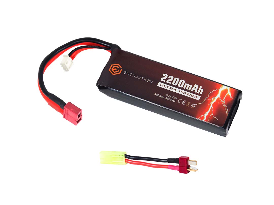 Evolution Li-Po Ultra Power 7.4V 2200mAh 20C - 40C