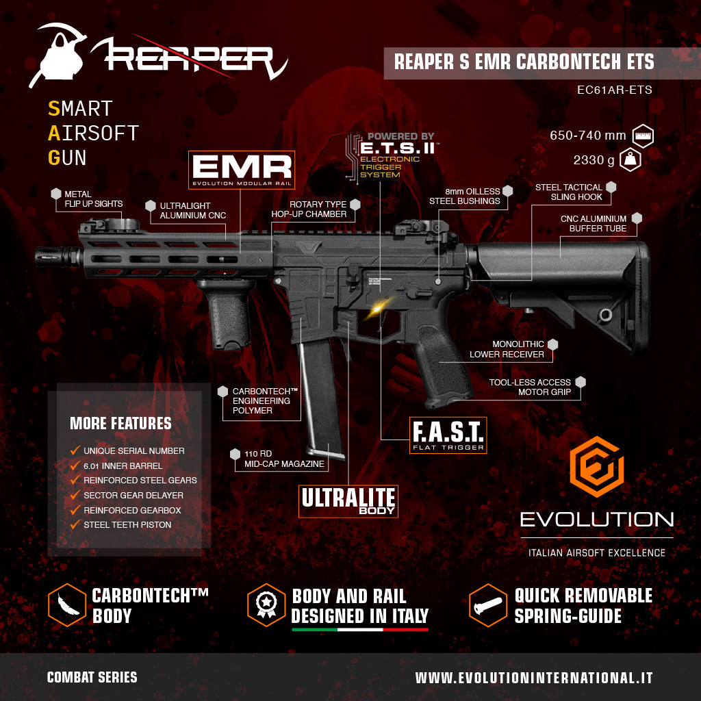Evolution Reaper S EMR Carbontech ETS