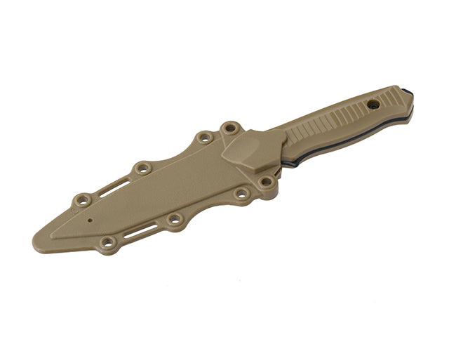 Nylon training dummy knife - tan