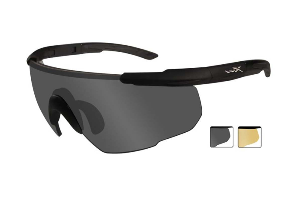 SABER ADVANCED Smoke Grey + Light Rust/Matte black frame