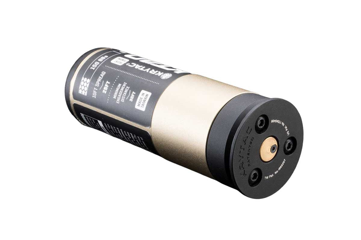 KRYTAC KT40 40mm Gas Grenade, 150 BBs - Gold