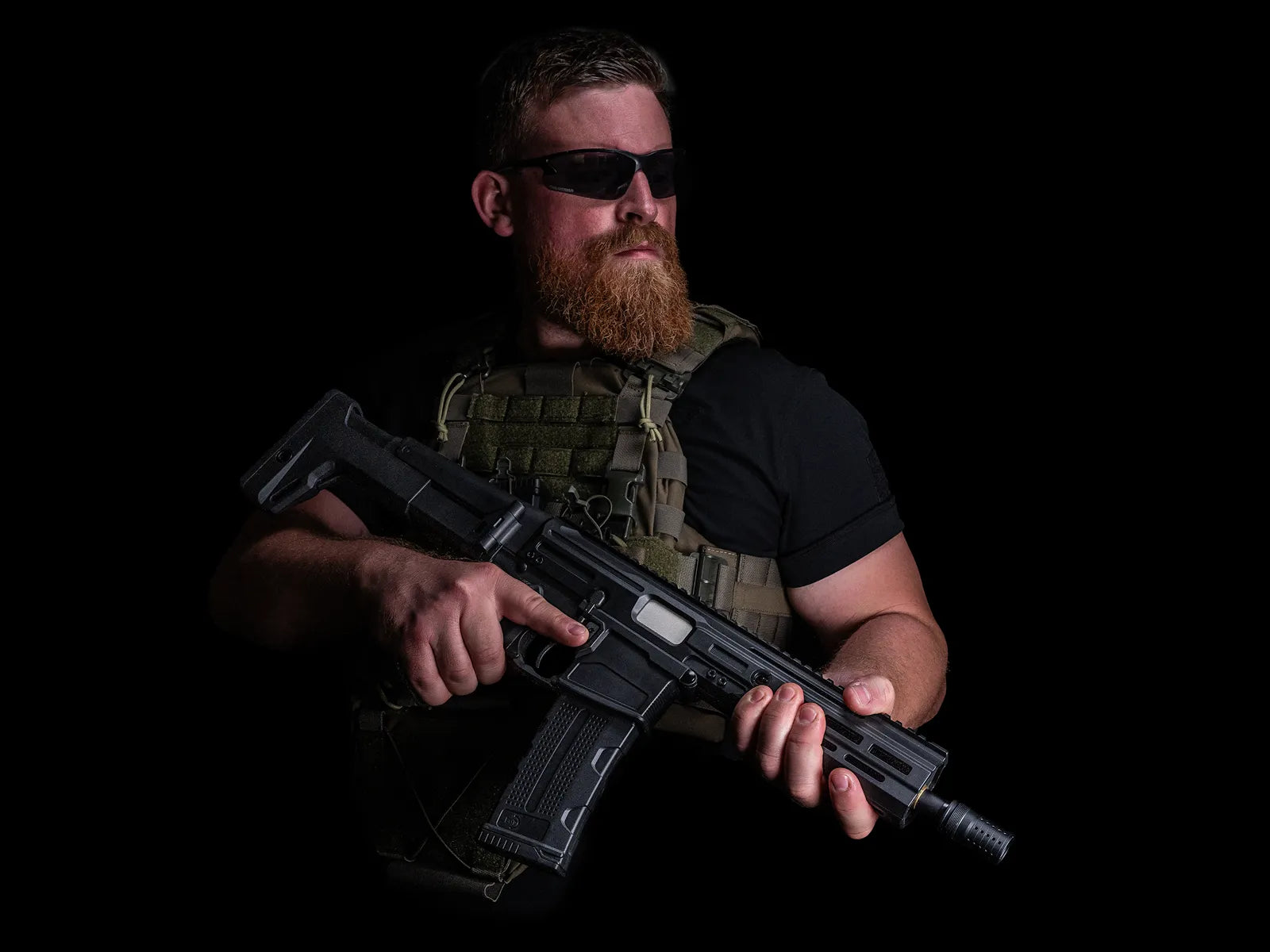 FLCN 5,56 AEG airsoft Rifle - Black