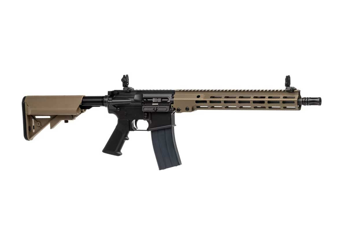 CYMA MK16 URG-I 13.5" CGS GBBR Airsoft Rifle - Black / Tan