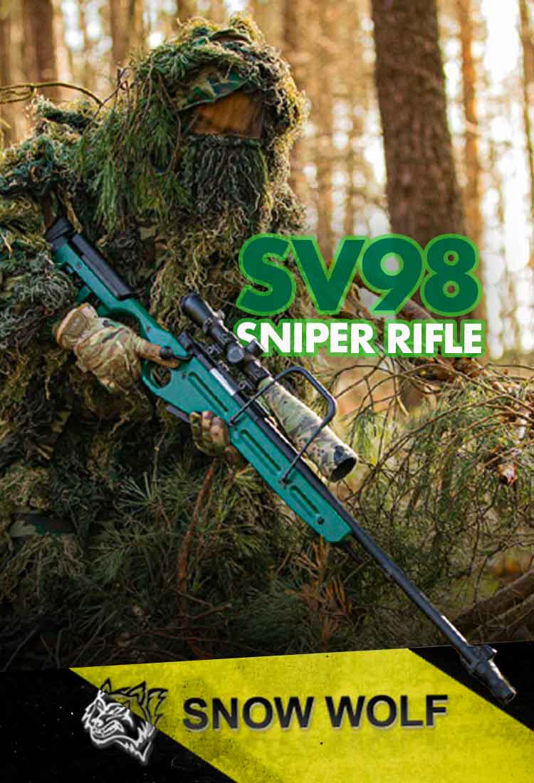 NEW SW98 Airsoft Sniper Rifle by Snow Wolf