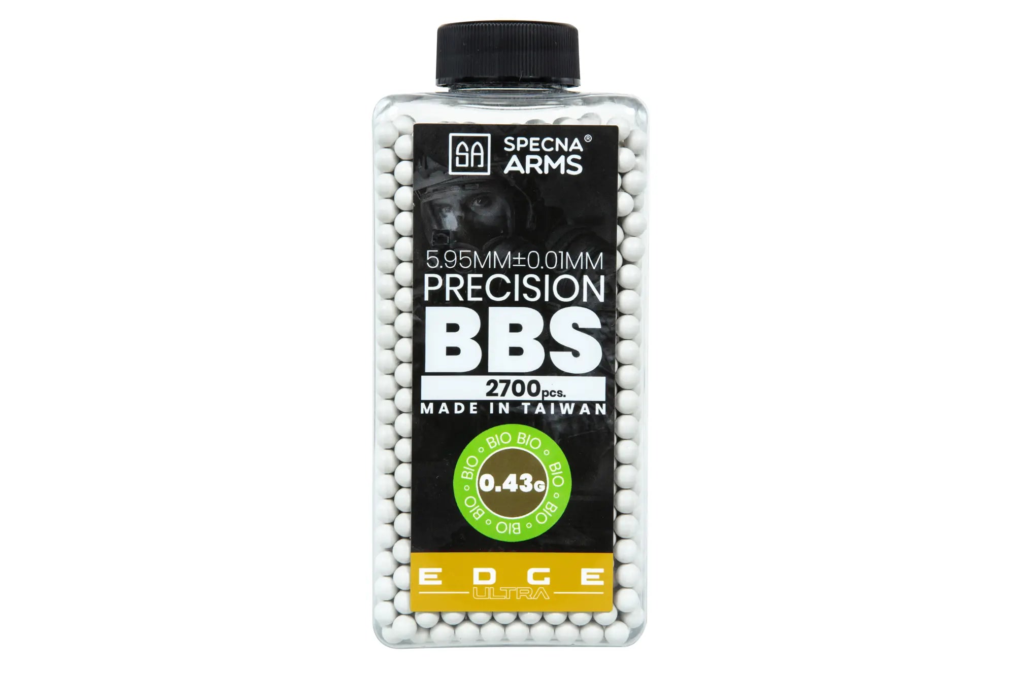 0,43g Airsoft BBs EDGE ULTRA BIO 2700 | white
