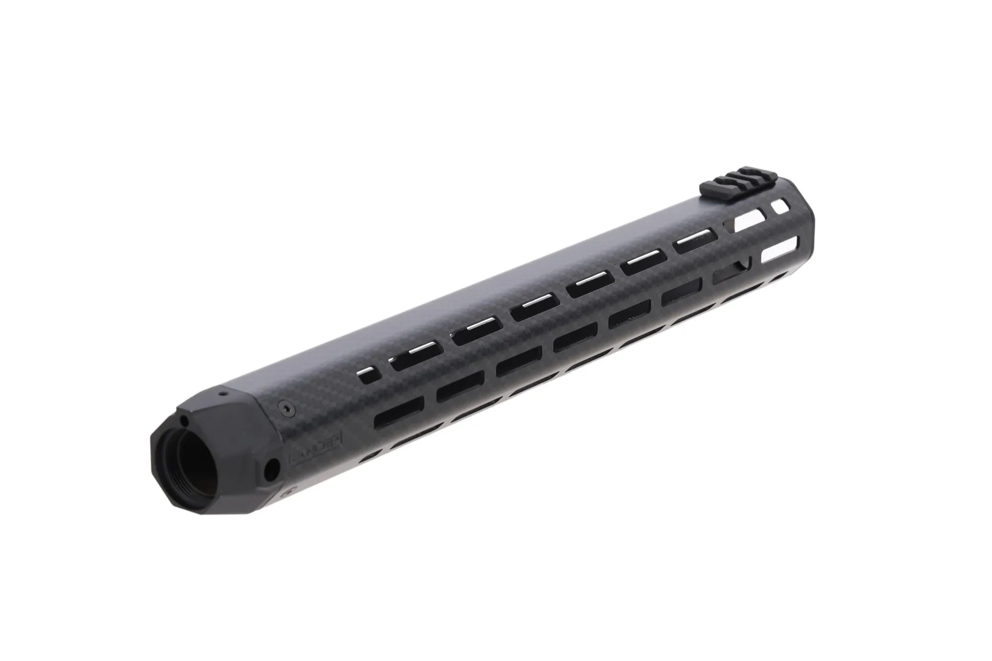 King Arms x Lancer Systems 15'' LCH M-LOK mounting rail for M4/M16 Faux Carbon Fiber replicas-3