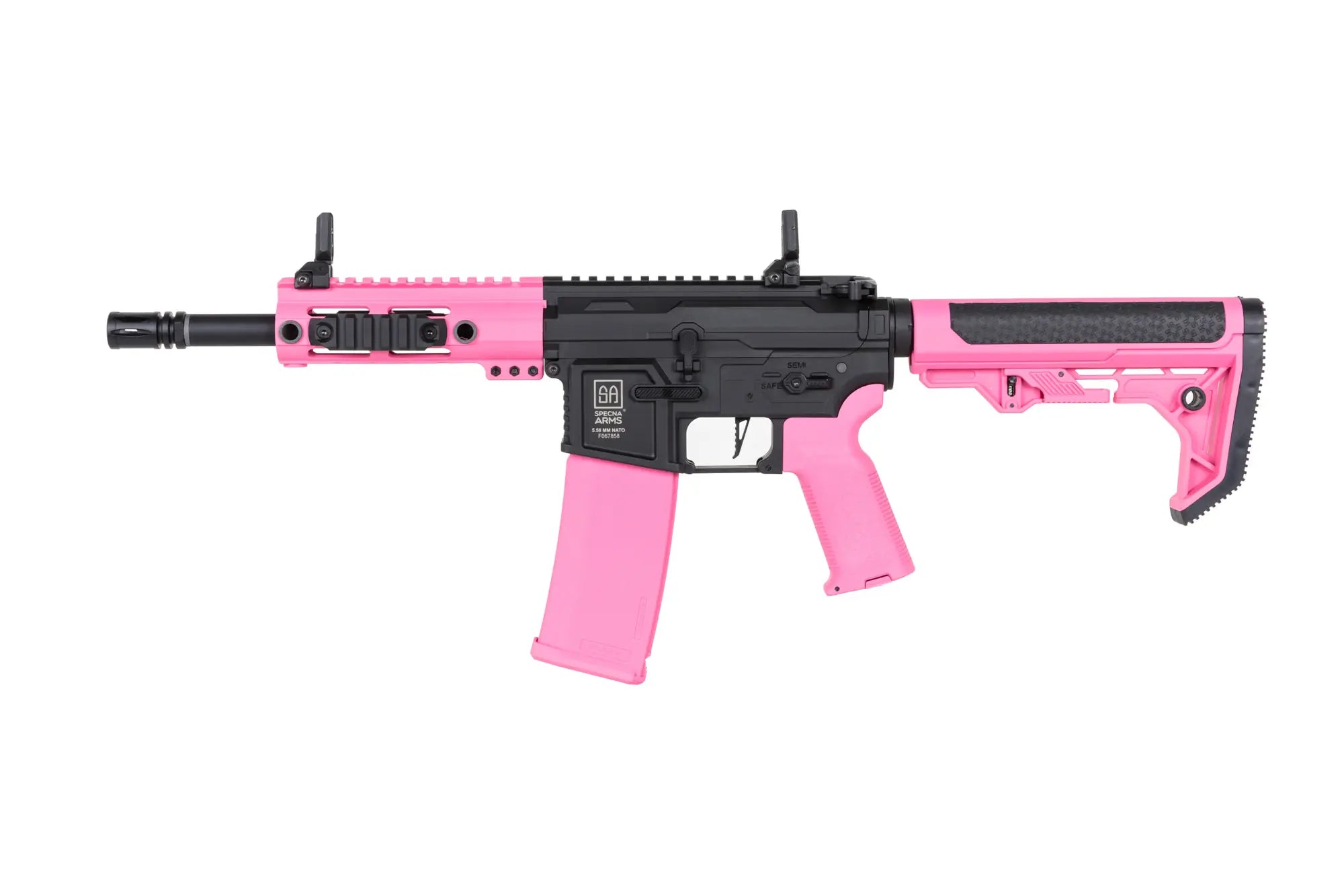 Specna Arms SA-F04-RL FLEX™ BLDC™ Light Ops Stock/ HAL ETU™ Gen. 2 Pink airsoft Carbine-13
