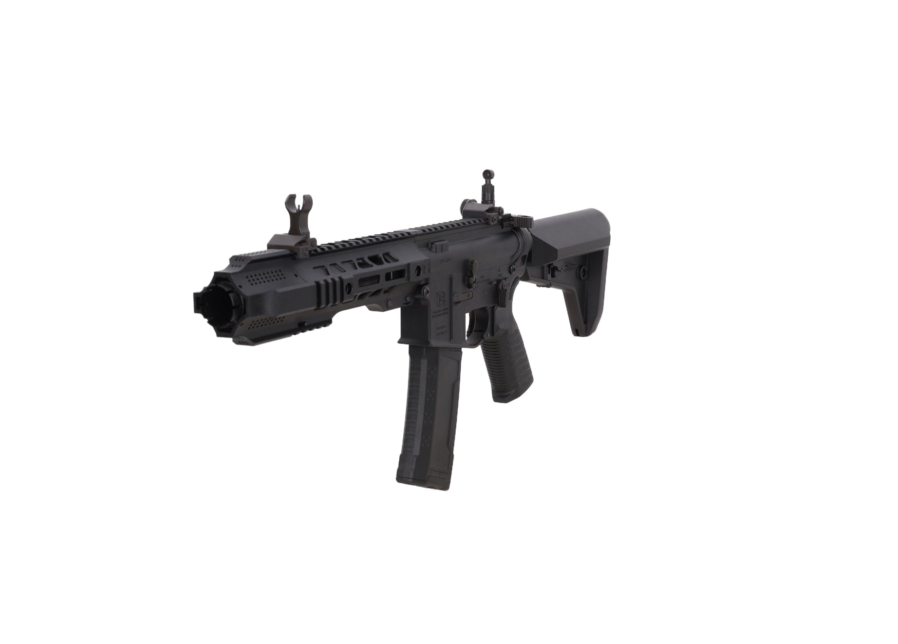 Salient Arms International x EMG M4/AR15 GRY 6.5" CYMA Platinum AEG Assault Rifle - Black-14